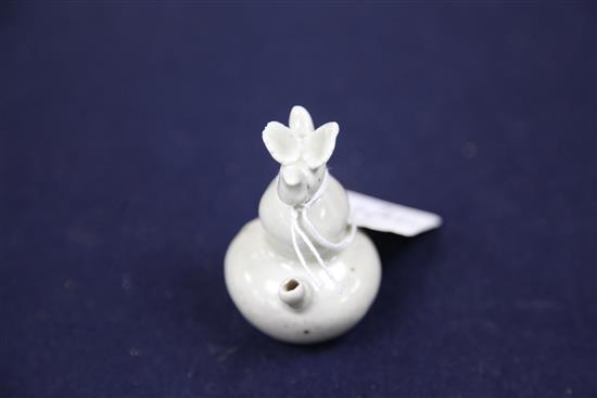A Chinese Ding type water dropper, Song dynasty, height 7cm